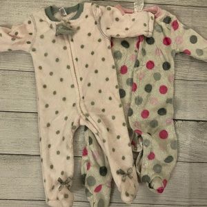 Two baby onesies